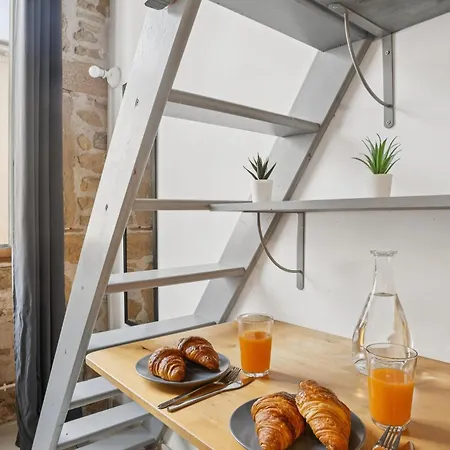 Apartmán Urban'mezza Spot - Valmy - Wi-fi & Metro Lyon